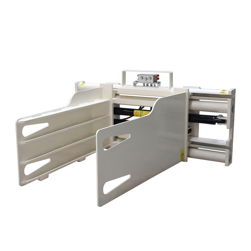 Плоский зажим для вилочного погрузчика с боковым смещением