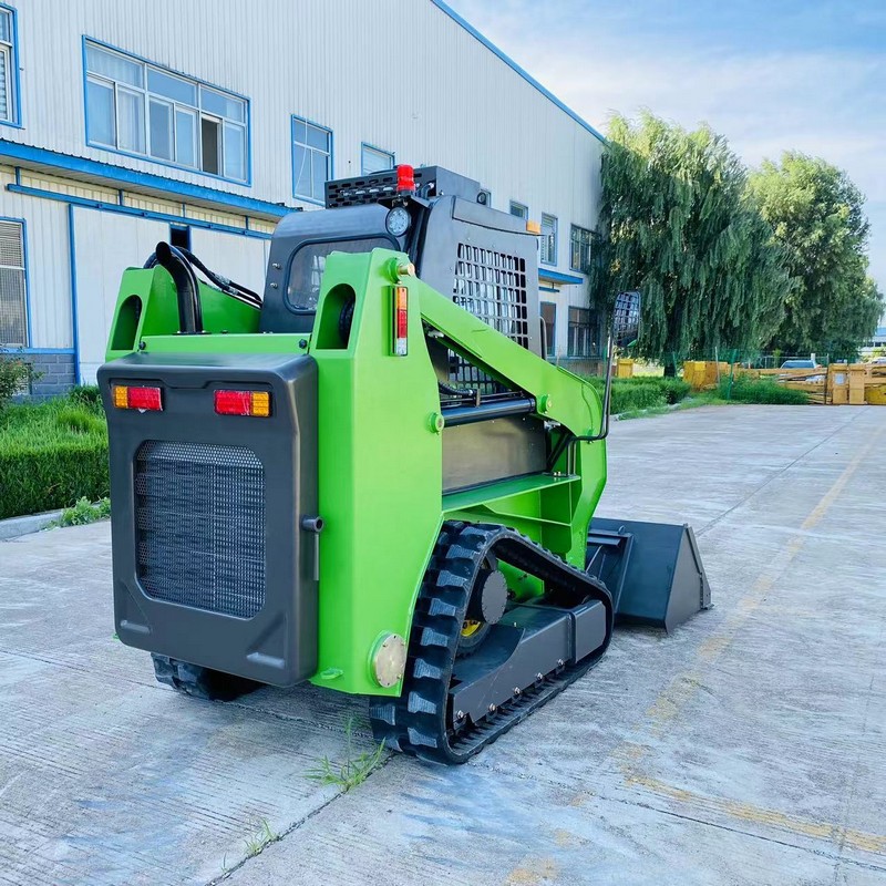 Гусеничный мини-погрузчик