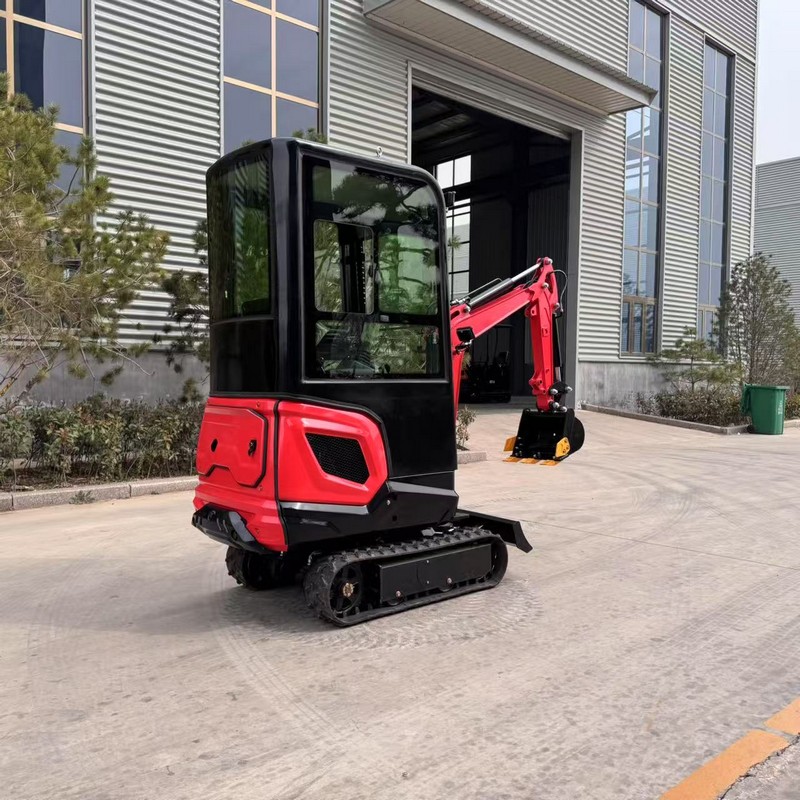 1-тонный экскаватор