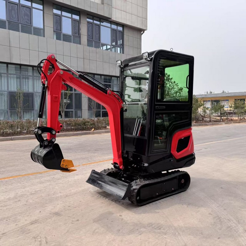 1-тонный экскаватор