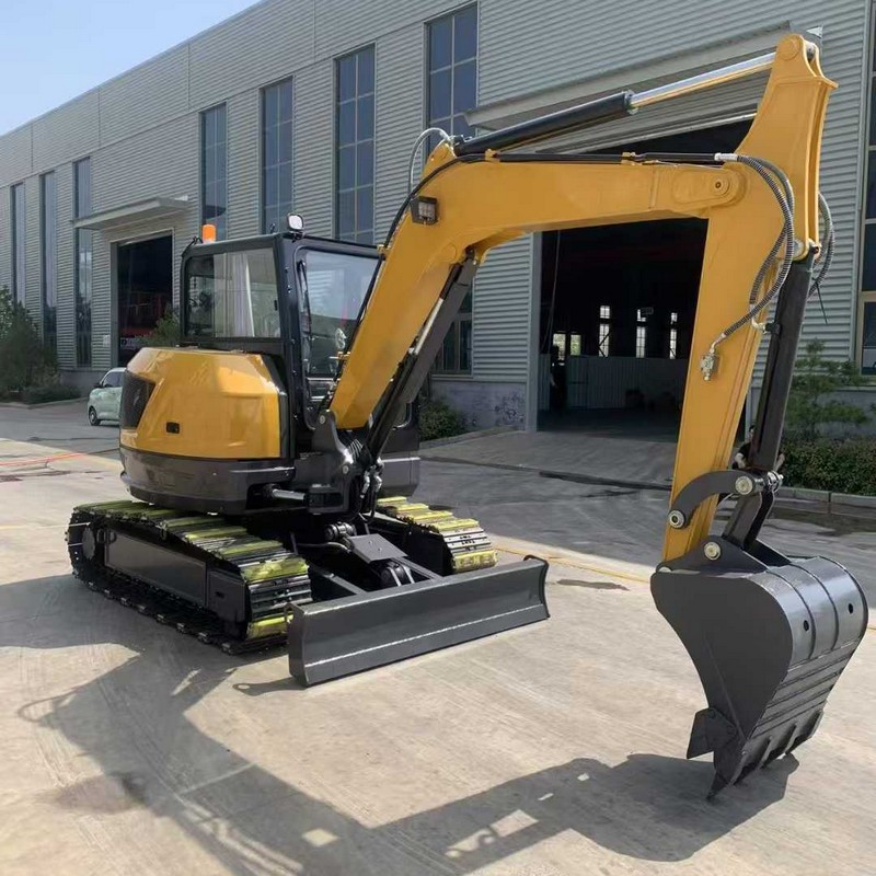 Гусеничный экскаватор