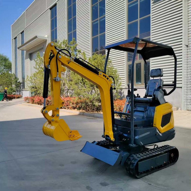 1-тонный экскаватор