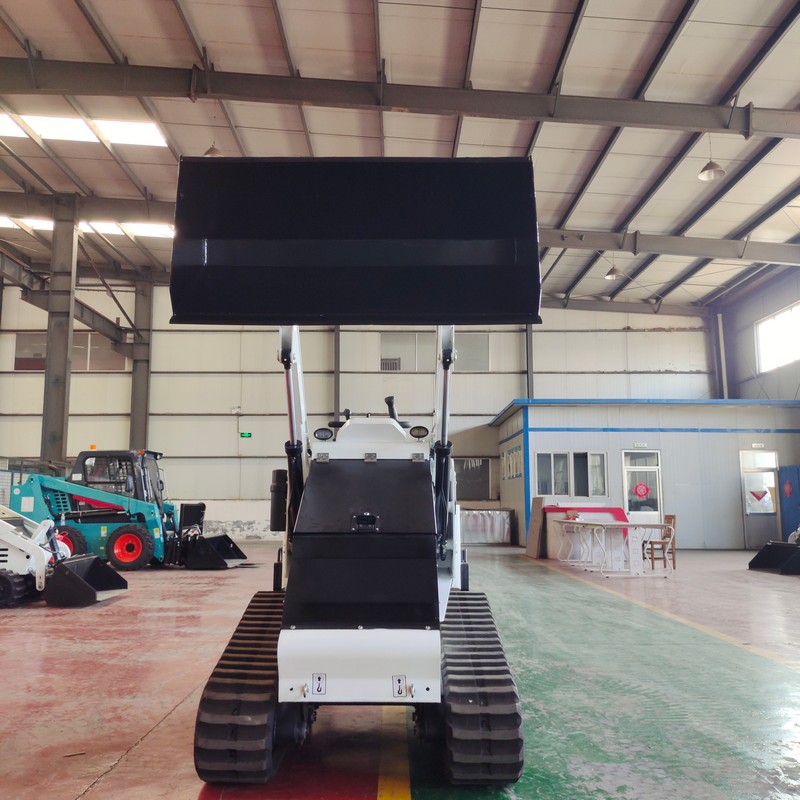 Гусеничный погрузчик с бортовым поворотом