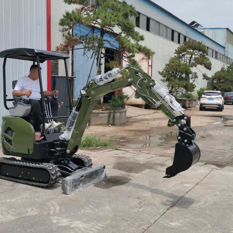 1,5-тонный экскаватор