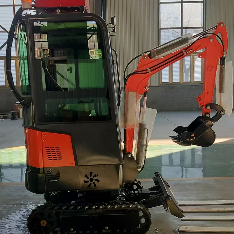 1-тонный экскаватор