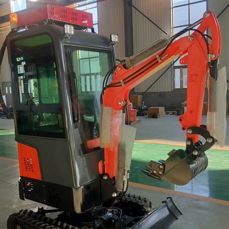 1-тонный экскаватор