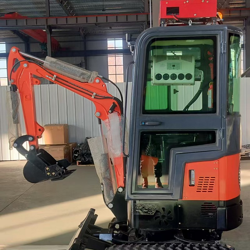 1-тонный экскаватор