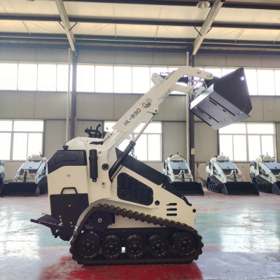 Гусеничный погрузчик с бортовым поворотом