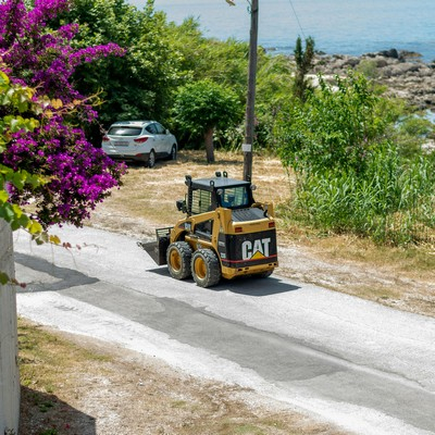 погрузчики с бортовым поворотом
