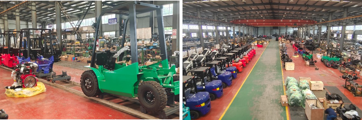 Дизельный вилочный погрузчик