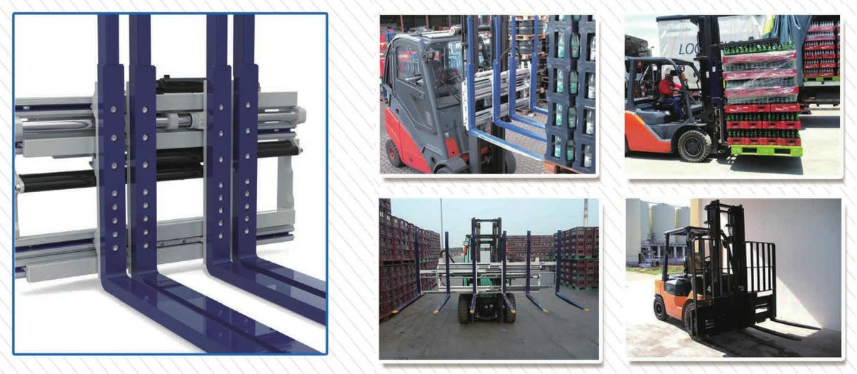 Двойные вилы для поддонов