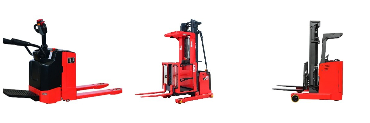 Класс II: Узкопроходные грузовики с электродвигателем