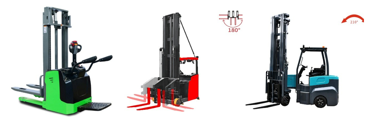 Класс II: Узкопроходные грузовики с электродвигателем