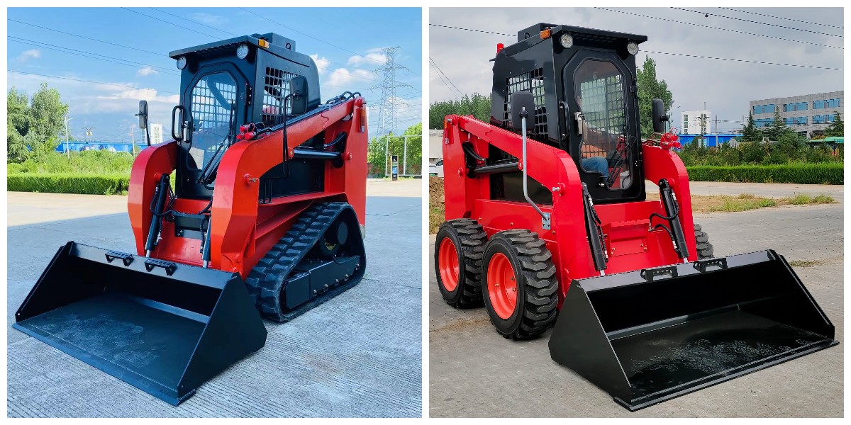 погрузчик с бортовым поворотом