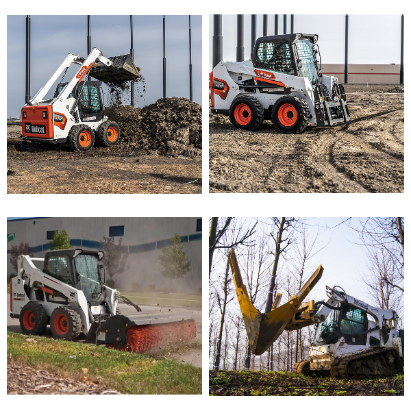 погрузчики с бортовым поворотом