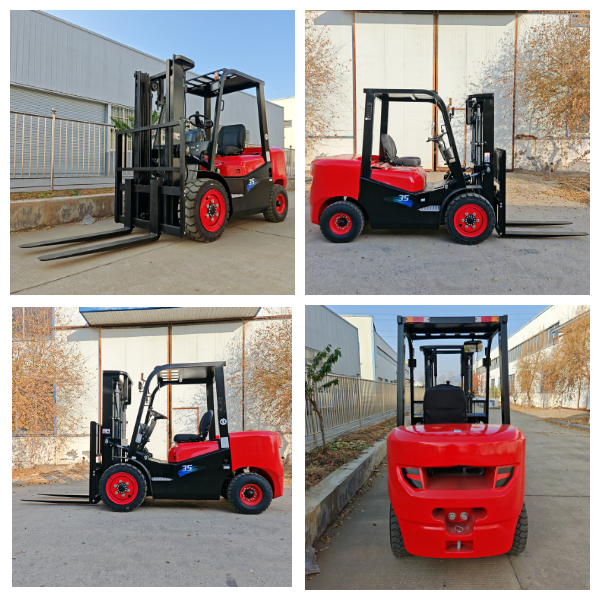 3,5-тонный дизельный гидравлический вилочный погрузчик