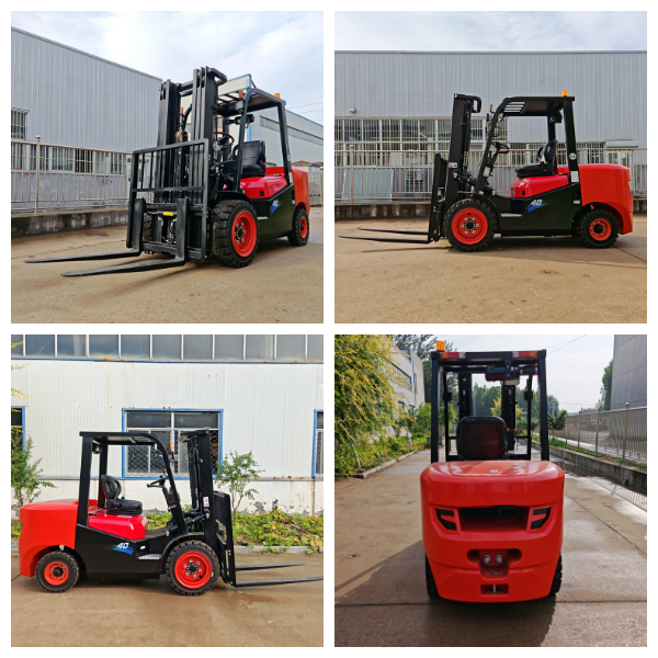 4-тонный дизельный гидравлический вилочный погрузчик